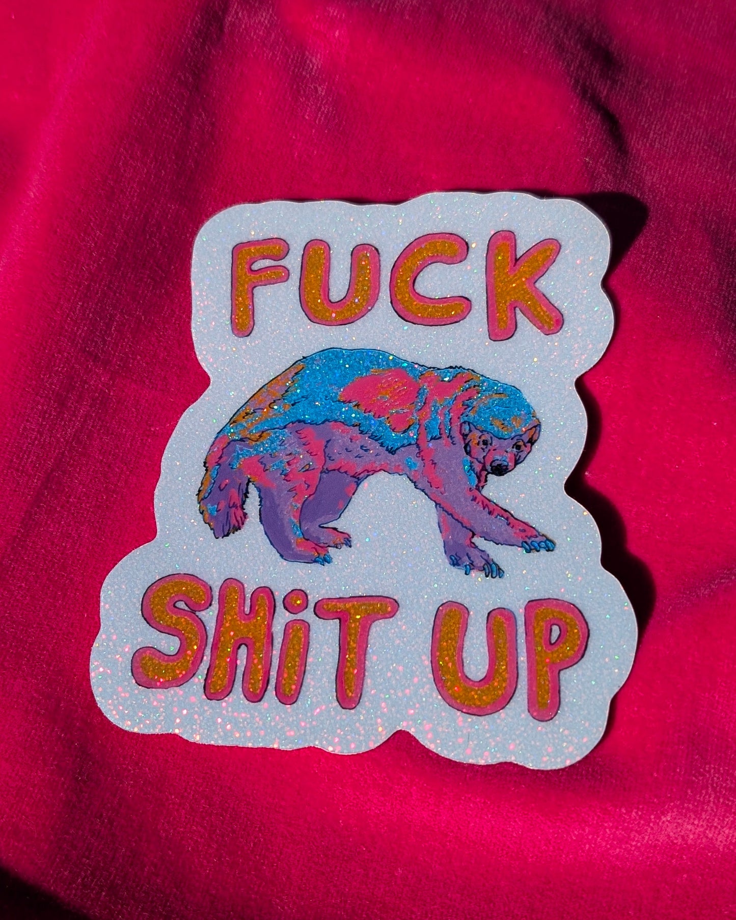 Bad Badger | sticker + magnet
