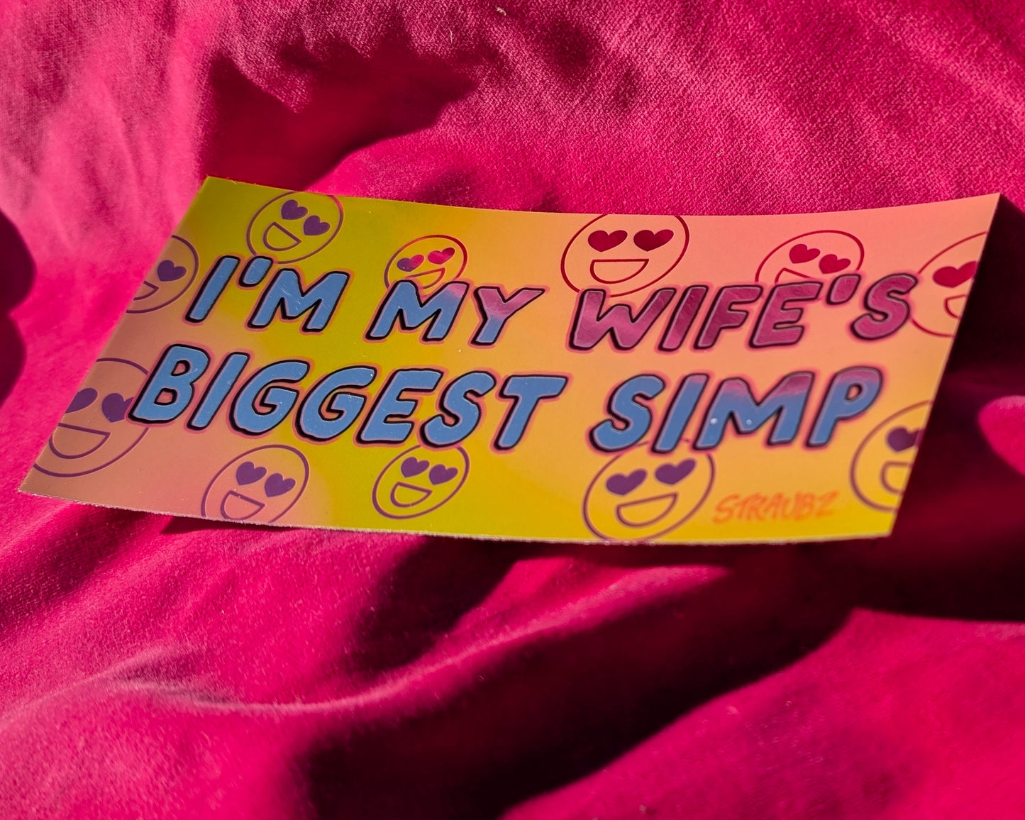 BIGGEST SIMP 😍 | sticker + magnet