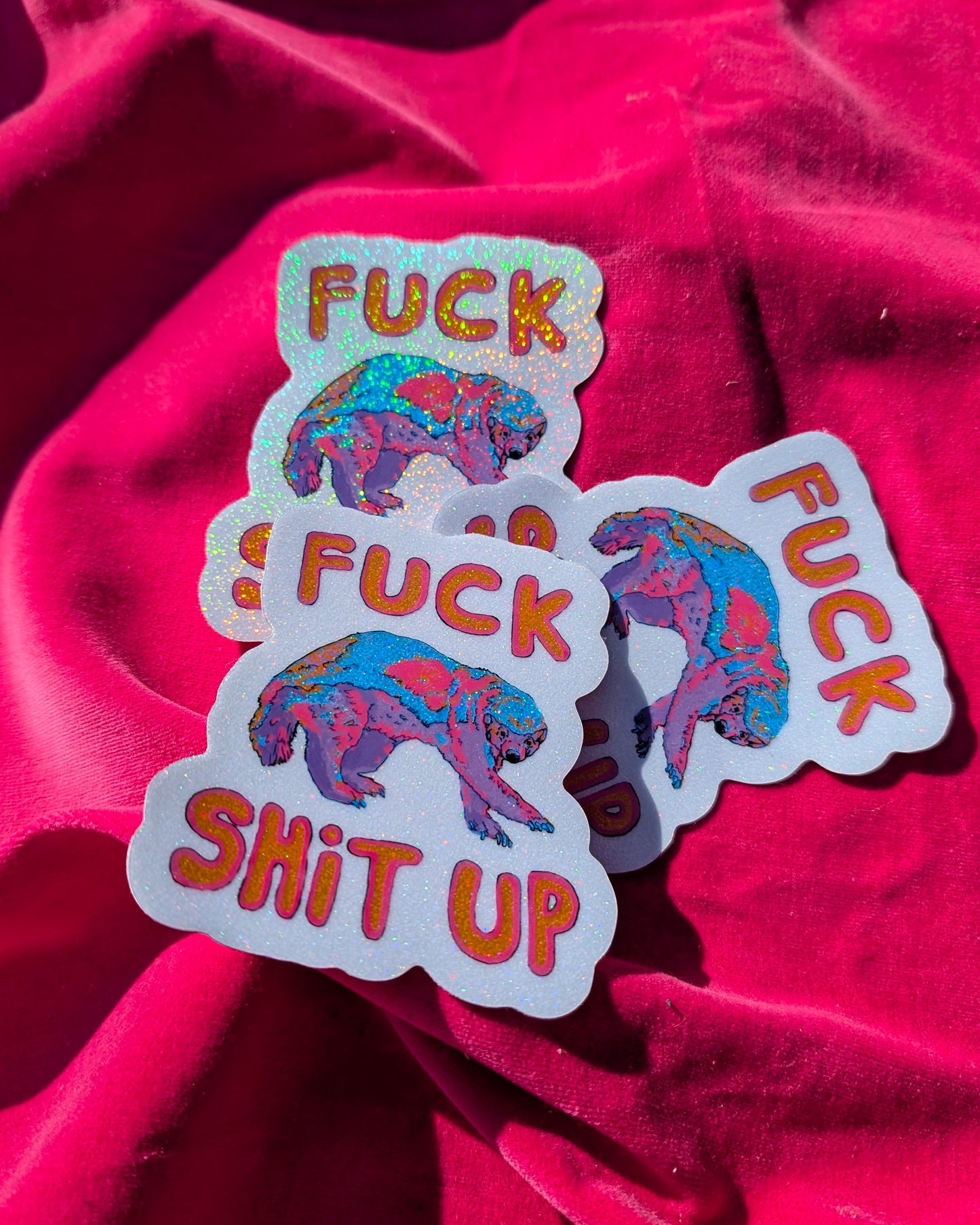 Bad Badger | sticker + magnet